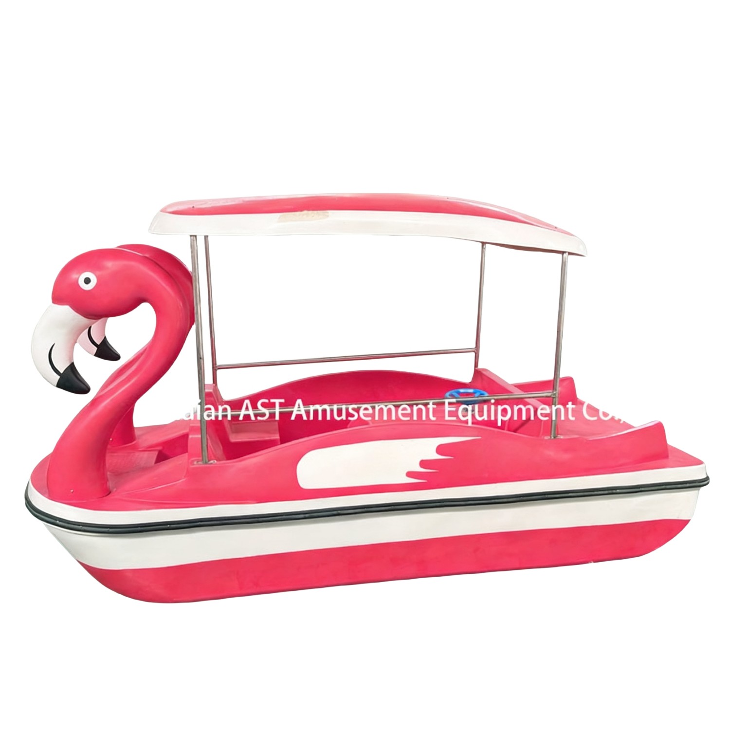 Flamingo fiberglass pedal boat-P419