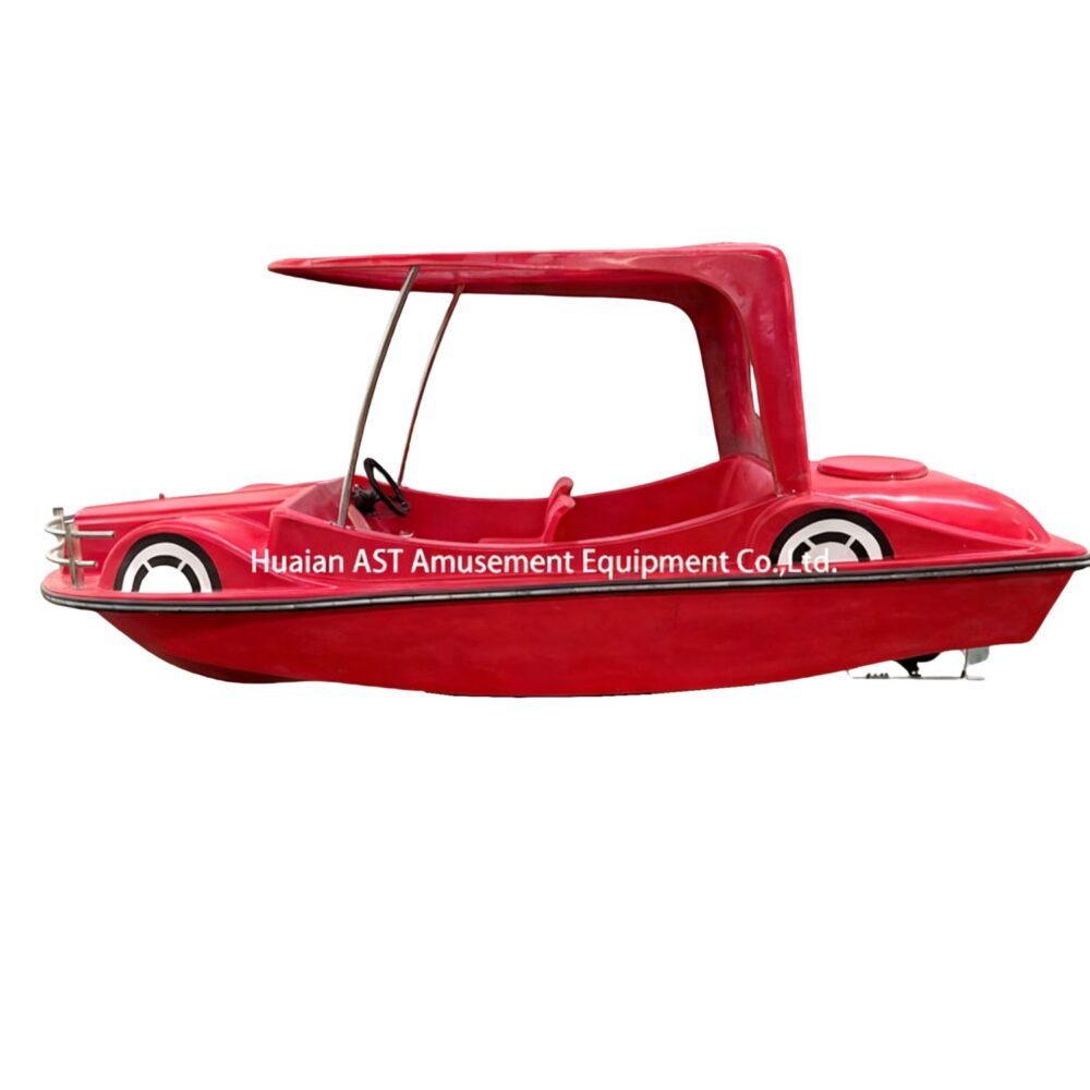 Fiberglass electric boat
