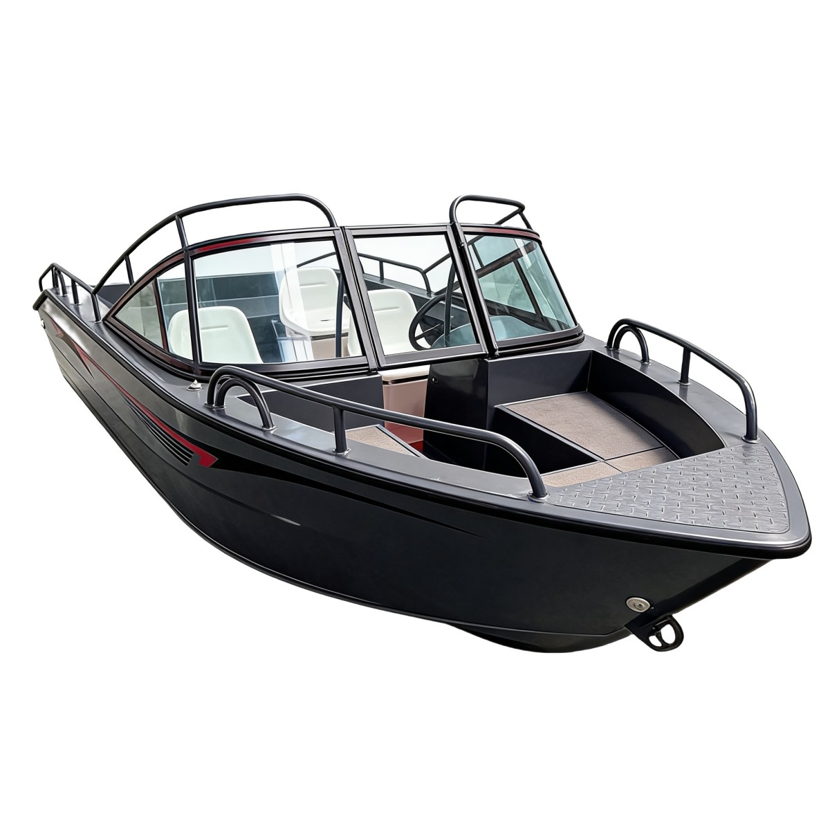 KP-AB480B Aluminum alloy strong body boat Strengthen hull