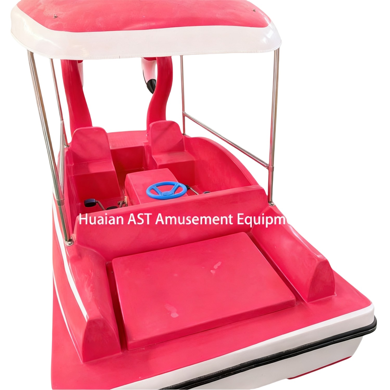 Flamingo fiberglass pedal boat-P419 - Image 3