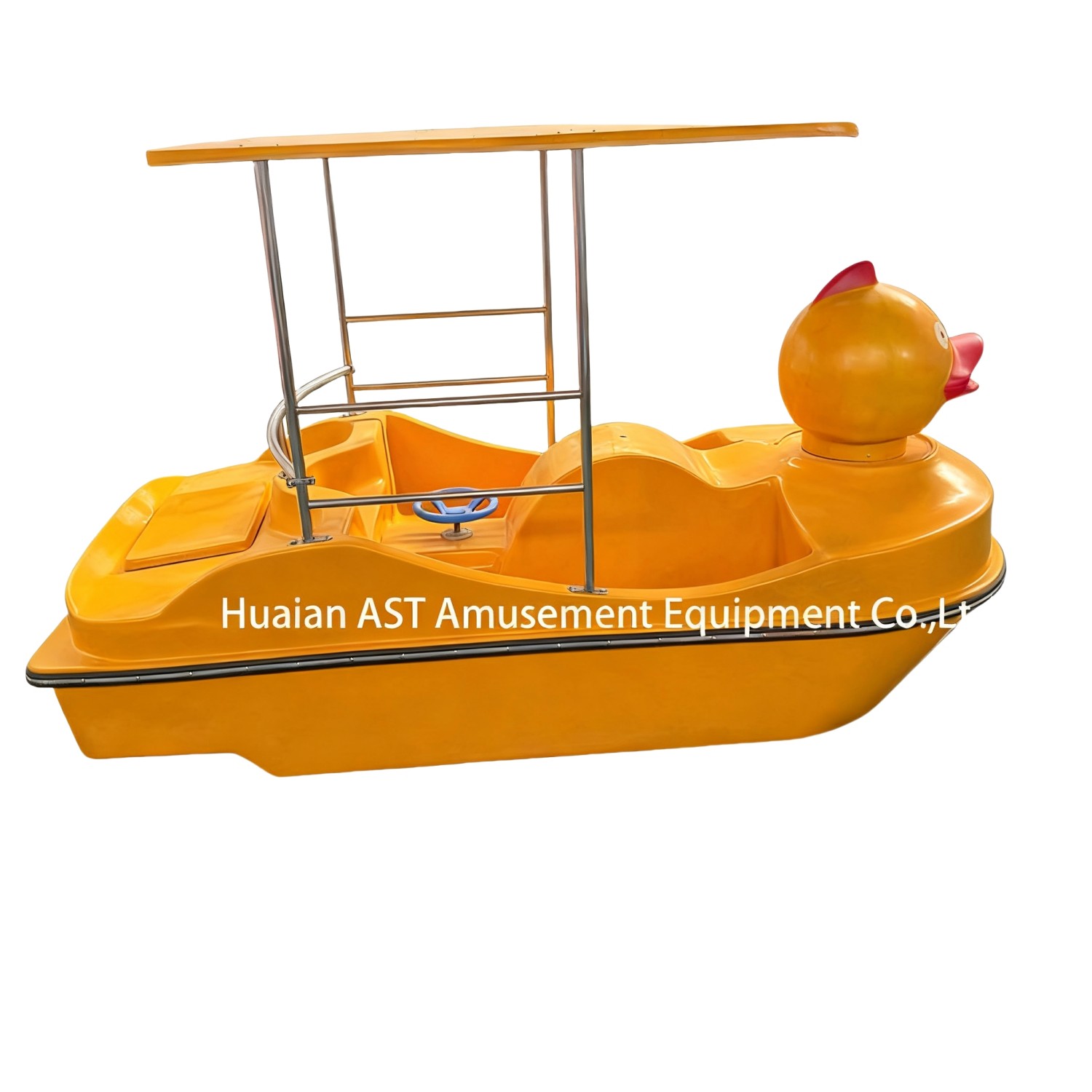 2 person fiberglass duck pedal boat-P204 - Image 5