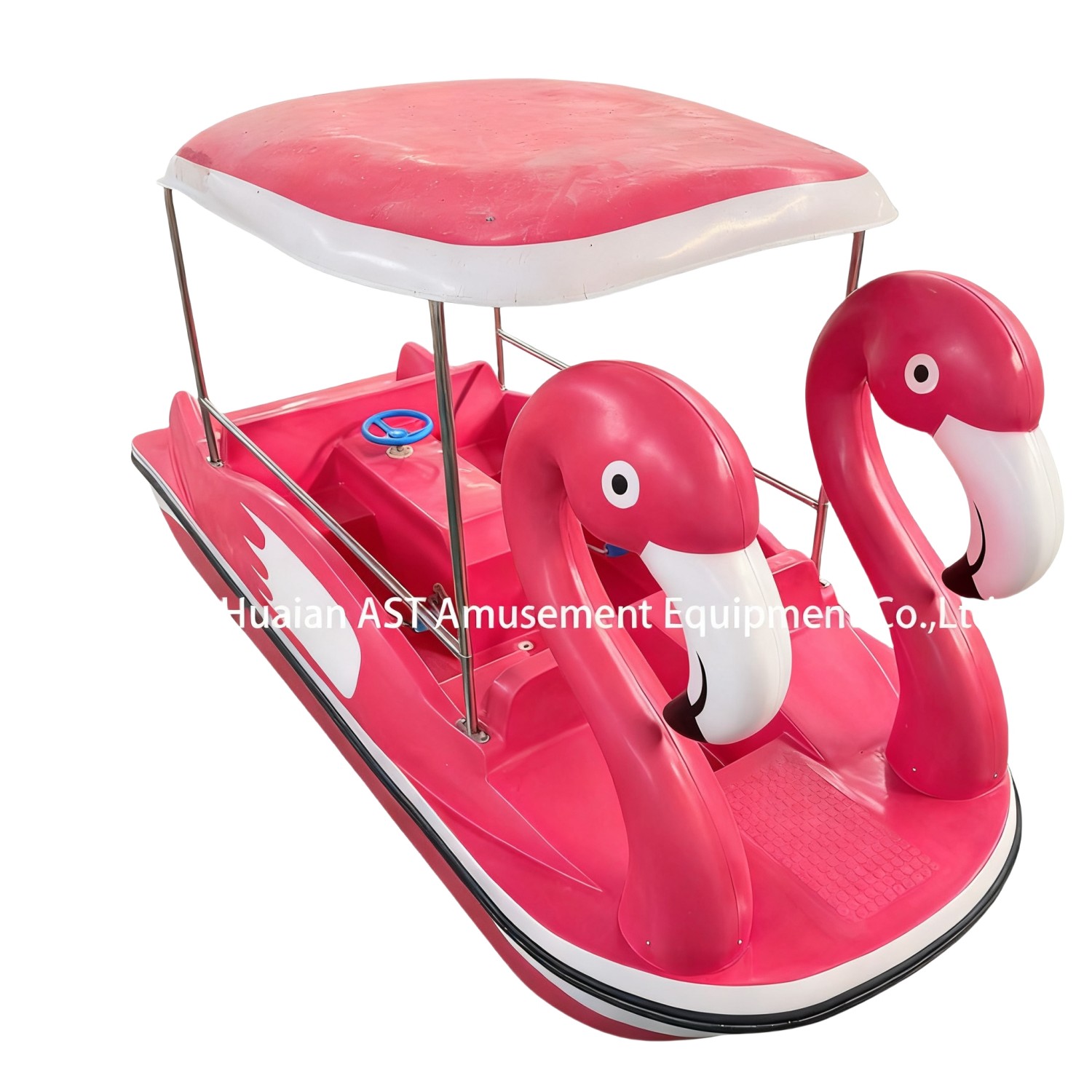 Flamingo fiberglass pedal boat-P419 - Image 5