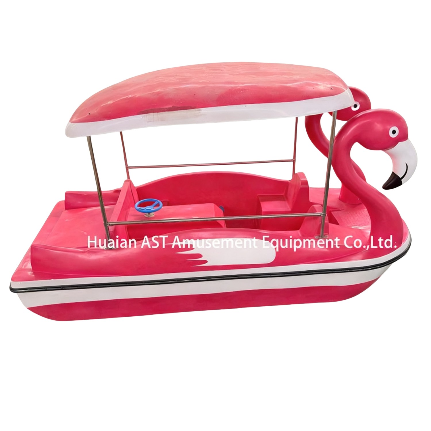 Flamingo fiberglass pedal boat-P419 - Image 7