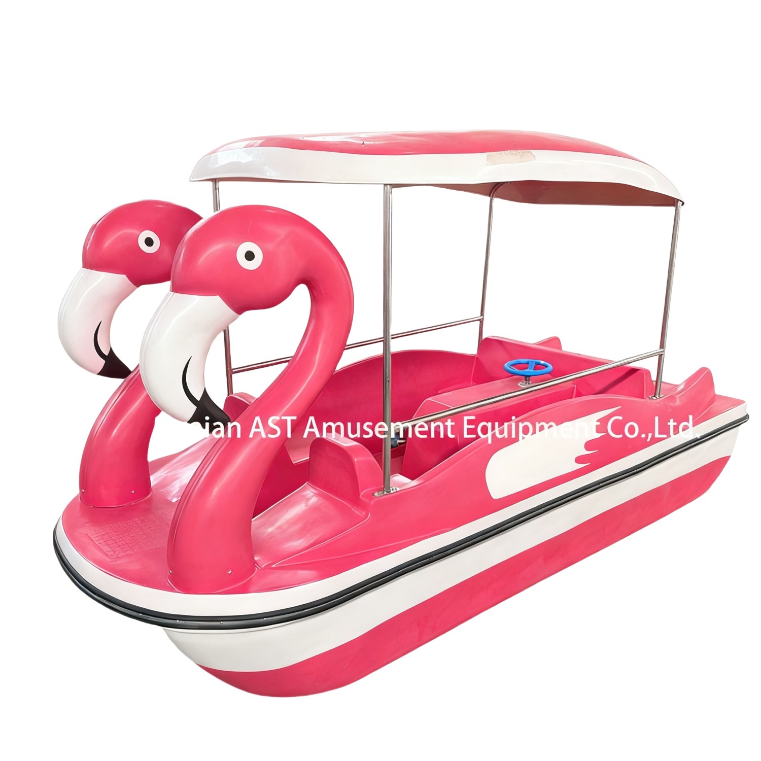 Flamingo fiberglass pedal boat-P419 - Image 8