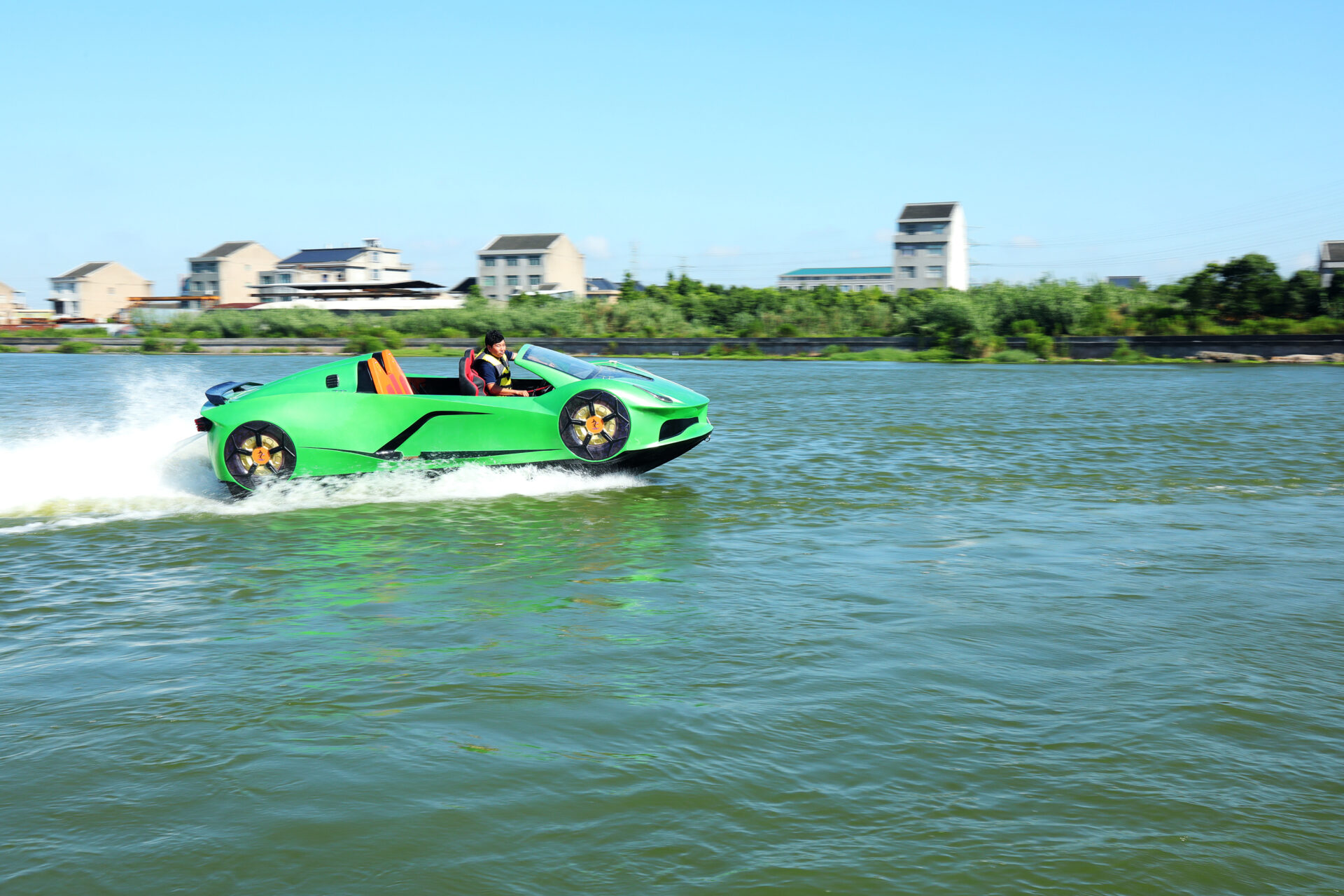 KP-FF02 Jet car supercar water sport ocean racing boat - Image 4