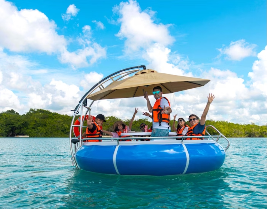 10 Person Electric BBQ Donut boat for sale - Image 6