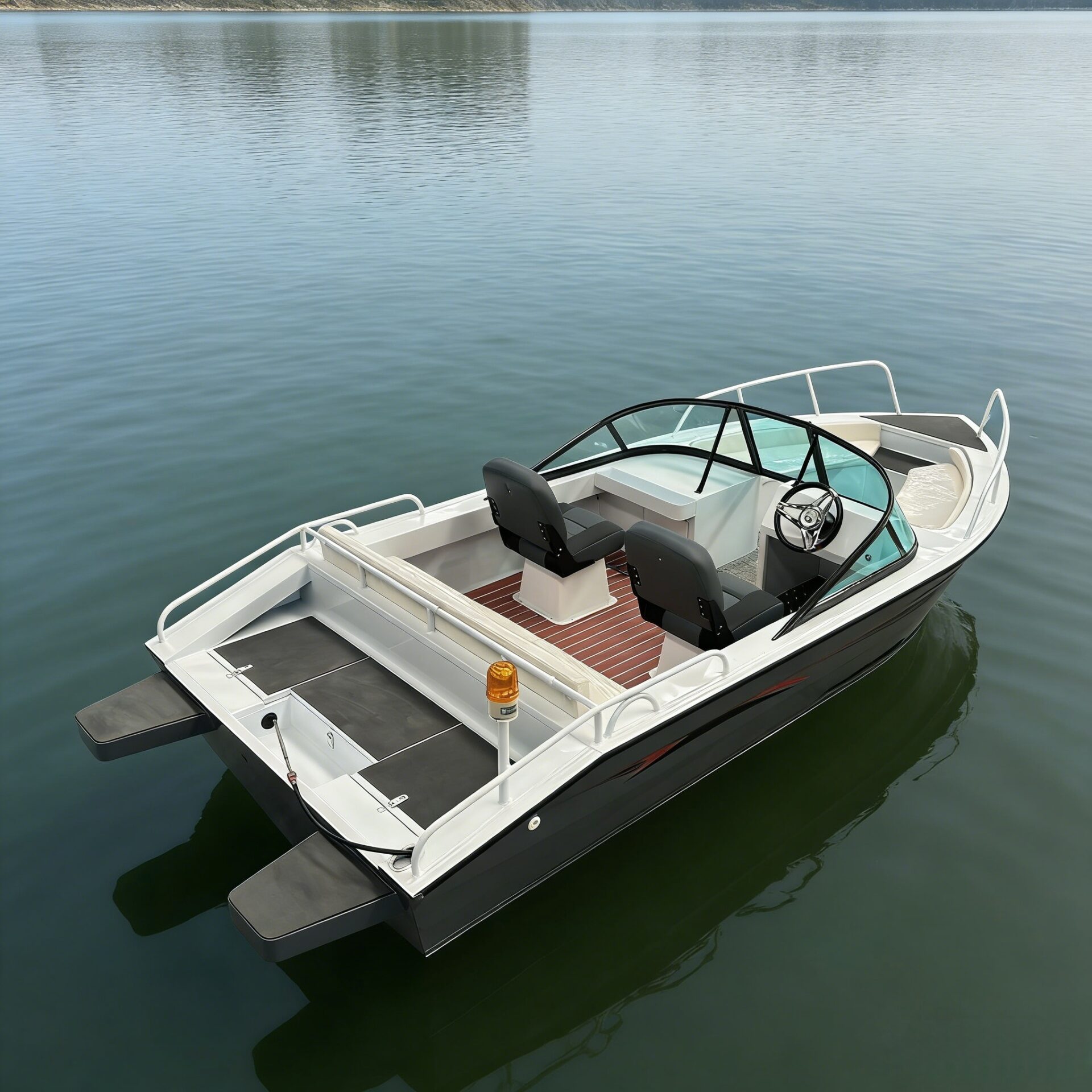 aluminum speed fishing boat KP-A460 - Image 4